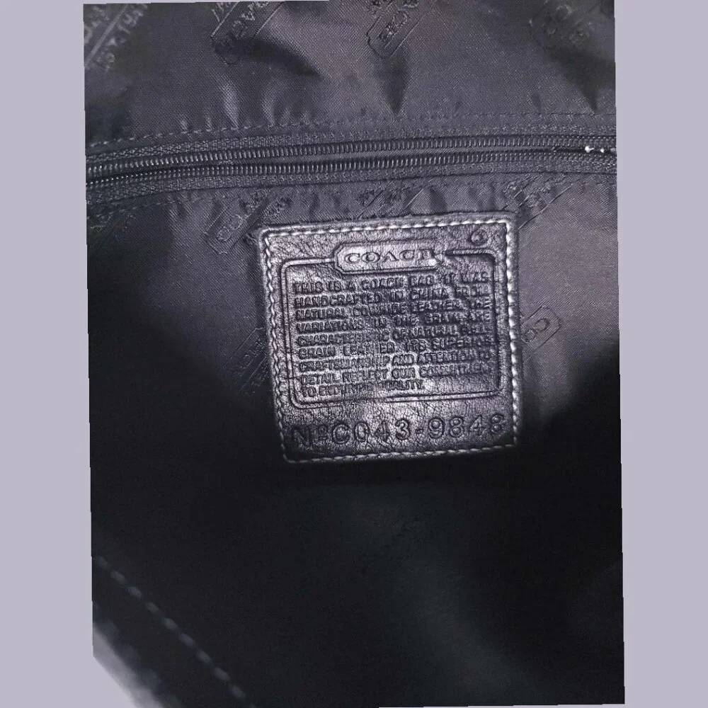 COACH Vintage Demi Flap Crossbody Bag - Picture 5 of 12